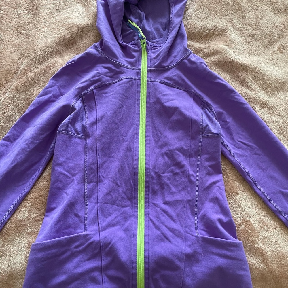 Ivivva Purple Jacket size 14 in kids